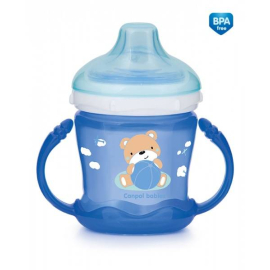Canpol Babies Sweet fun Cup with Silicon Straw Blue