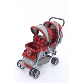 ARGO Baby Stroller - Dark Red