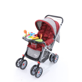 ARGO Baby Stroller - Dark Red