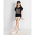 MA Kids Girls Can Change The World Printed Cotton Pajama For Girls Black 2 Pieces  , Target Gender: Girls, Color Family: Black, Material: Cotton, Target Age: 14 - 15 Years