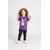 MA Kids Musical Pinguen Printed Cotton Pajama For Boys purple 2 Pieces  , Target Gender: Boys, Color Family: Purple, Material: Cotton, Target Age: 8 - 9 Years
