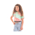 Venti Tie Dye Crop Top with Text for Girl 404047, Target Gender: Girls, Color Family: Multicolor, Material: Mixed Materials, Target Age: 12 - 18 Months